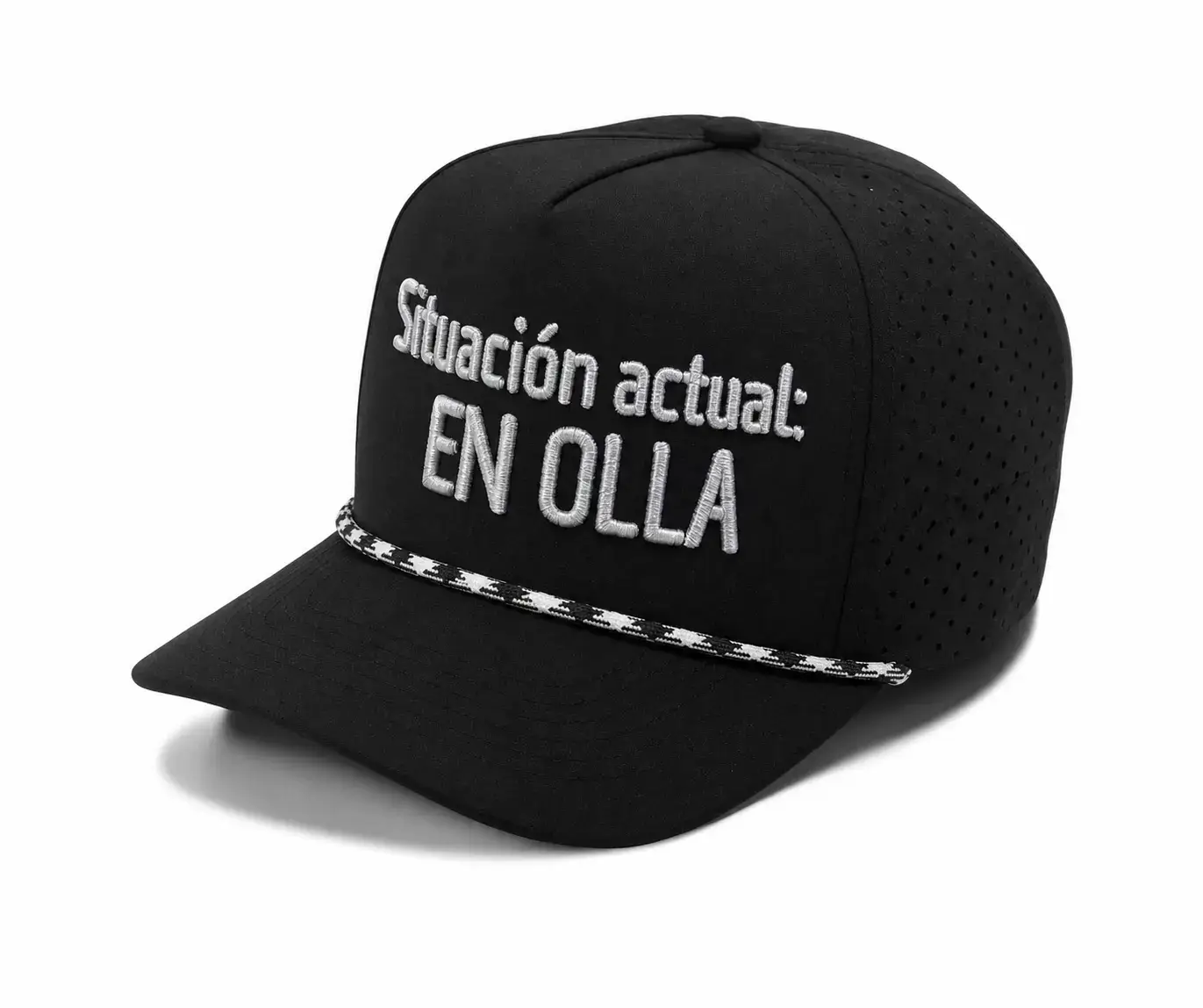 Detalle del bordado En Olla